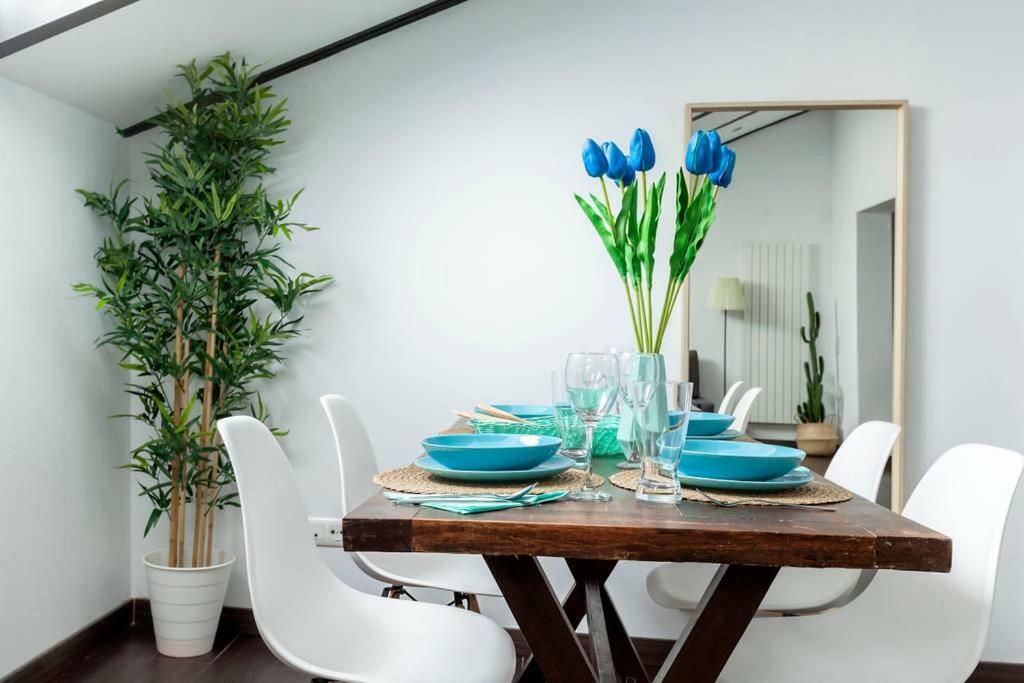 Modern Top Floor Loft At Malasana'S Heart مدريد المظهر الخارجي الصورة