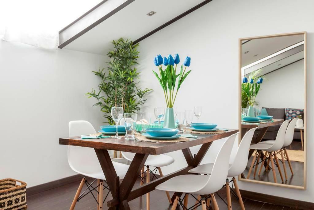 Modern Top Floor Loft At Malasana'S Heart مدريد المظهر الخارجي الصورة